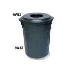 Rubbermaid 9W12 Light Duty Container Base - 32 Gallon Capacity - 22" Dia. x 28" H