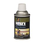 Amrep Misty Premium Metered Air Freshener - 7 oz. can - 1 case of 12 cans - Baby Powder