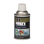 Amrep Misty Premium Metered Air Freshener - 7 oz. can - 1 case of 12 cans - Powder Fresh