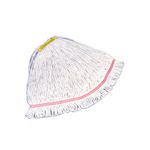 Rubbermaid C211-06 Swinger Loop Shrinkless Wet Mop - Small - 1" Yellow Headband
