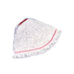 Rubbermaid C213-06 Swinger Loop Shrinkless Wet Mop - Large - 1" Red Headband