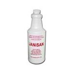 Janisan 0124-1Q-GA Urinal Deodorizer & Odor Counteractant Concentrate - 1 Quart - Green Apple
