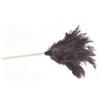 Lambskin D14SEC Economy Ostrich Feather Duster 7" Plume, 1/2" dowel handle, 14" overall length