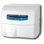 Palmer Fixture Surface Mounted Cast Aluminum Automatic Hand Dryer - White in Color