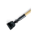 Rubbermaid M116 Snap-On Dust Mop Handle, Hardwood - 60" in Length