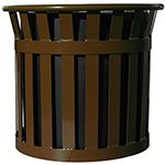 Witt Industries MPL2724 Oakley Collection Planter - 27.25" Dia. x 24" H - Black, Brown or Green