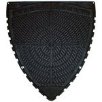 Fresh Products P-Shield Urinal Mat - 1 case of 6 urinal mats - Black in Color