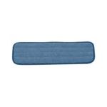 Rubbermaid FGQ410-86 18" Microfiber Wet Room Pad - Blue in Color