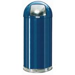 Rubbermaid / United Receptacle R1536E Econo Line Bullet Trash Can - 15 Gallon Capacity - 15" Dia. x 36" H - Disposal Opening is 8" W x 7" H