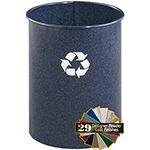 Glaro RO66 RecyclePro Wastebasket - 5 Gallon Capacity - 10" Dia. x 15" H - Assorted Colors