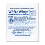 Stearns 777 White Wings Ultra Laundry Detergent One Packs 1 Case of (72) 1.5 wt. Oz Packets- 1 Pack Per Load