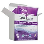Stearns 851E GS Restroom and Bowl Cleaner Concentrate One Packs Express 1 Case of 10 Boxes (10) 2 fl. Oz Packets per Box - 1 Pack Makes 1 Qt. Of Product