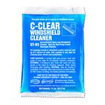Stearns 95 C-Clear Windshield Cleaner Concentrate One Packs 1 Case of (144) 1 fl oz. Packets - 1 Pack Makes 2 Gallons Of Product