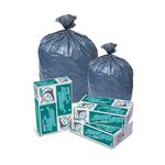 Pitt Plastics RX241XG Shark Skin Gray Trash Bags - 24 x 23 - 10 Gallon Capacity - Light Duty - .4 Mil - 500 per case - Perforated Roll