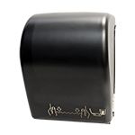 Palmer Fixture TD0201-02 Hands-Free Auto-Cut Roll Towel Dispenser - Black Translucent in Color