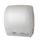 Palmer Fixture TD0208-03A Mechanical Auto-Cut Roll Towel Dispenser - White Translucent in Color