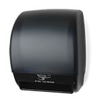 Palmer Fixture TD0245-02P Electra Touchless Roll Towel Dispenser with Options - Black Translucent in Color