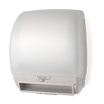 Palmer Fixture TD0245-03P Electra Touchless Roll Towel Dispenser with Options - White Translucent in Color
