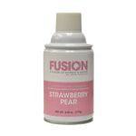 Fresh Products Fusion Metered Air Freshener Refills - 1 case of 12 cans - 6.25 oz can - Strawberry Pear