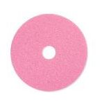 Glit/Microtron 22519 Coral Pre-Burnishing Cleaning Pads - 19" Diameter - 1 case of 5 Pads