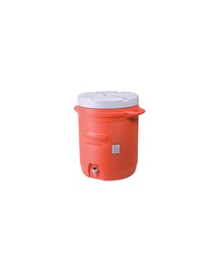 Rubbermaid 161001 Insulated Beverage Container, Orange - 16" L x 16" W x 20.5" H - 10 gallon capacity