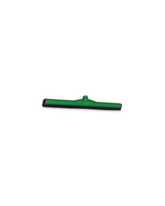 Janisan 24GN-P12 Color-Coded Moss Rubber Floor Squeegee - 24" wide - Green in Color