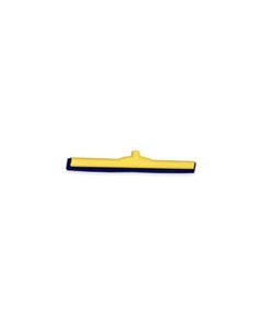 Janisan 24YE-P12 Color-Coded Moss Rubber Floor Squeegee - 24" wide - Yellow in Color