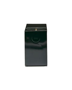 Witt Industries 32MSR Confidential Waste Receptacle - 32 Gallon Capacity - 15" Sq. x 32" H - Coffee Black in Color