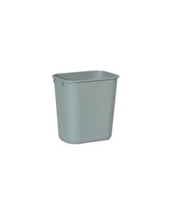 Rubbermaid 29558 Wastebasket, Small - 13 5/8 U.S. Quart Capacity - Gray in Color