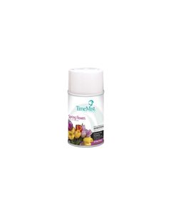 TimeMist 30-Day Premium Air Freshener Refill - 1 case of 12 cans - 5.3 oz. can - Spring Flowers