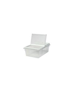 Rubbermaid 3305 18" x 12" ProSave Dual Action Food Box Lid - Clear in Color