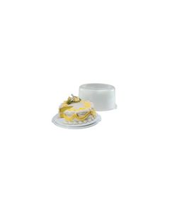 Rubbermaid 3900RD Cake Keeper - 13.2" L x 12.7" W x 6.9" H - White in Color