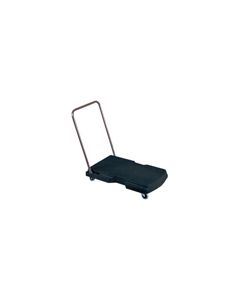 Rubbermaid 4400 Triple Trolley, Utility Duty with Straight Handle and 3" Casters - 32.5" L x 20.5" W - 250 lb capacity