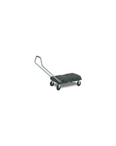 Rubbermaid 4401 Triple Trolley, Standard Duty with User-Friendly Handle and 5" dia x 7/8" w Casters - 32.5" L x 20.5" W - 500 lb capacity