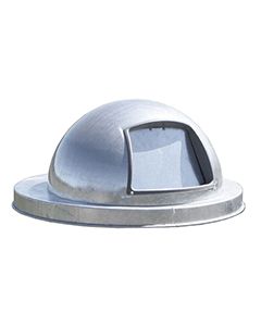 Witt Industries 5555G Replacement Galvanized Dome Top - 23.50" Dia. x 11.625" H