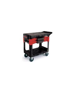 Rubbermaid 6180 Trades Cart with 5" Casters Includes 2 parts boxes and 4 parts bins