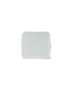 Rubbermaid 6509 Lid for 6302, 6304, 6306, 6308, 9F03, 9F04, 9F05, 9F06 Space Saving Containers - 8.75" L x 8.31" W - White