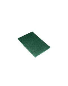 Americo 90-96 Medium Duty Hand Pads - Green in Color - 6" x 9" - 1 case of 60 pads - 6 bags of 10