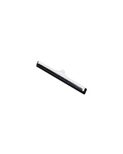 Rubbermaid 9C42 18" Plastic Scrub and Dry Squeegee with Black Blades