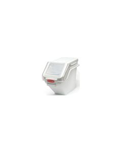 Rubbermaid 9G57 100 Cup Safety Storage Bin with 2 Cup Scoop - 23.5" L x 11.5" W x 16.88" H - .836 cu. ft capacity
