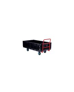 Rubbermaid 9T09 Side Panel Package, Converts Truck to Platform Convertible Wagon (4 sides and 2 end panels)