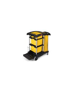 Rubbermaid 9T73 Microfiber Cleaning Cart