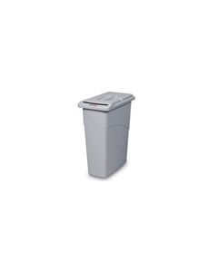 Rubbermaid 9W15 Slim Jim Confidential Document Container with Lid - 23 Gallon Capacity - 20" L x 11" W x 31" H