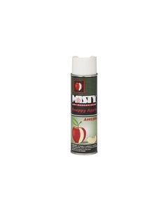 Amrep Misty Premium Hand-Held Space Spray Air Freshener - 10 oz. can - 1 case of 12 cans - Snappy Apple