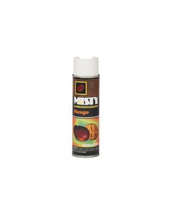 Amrep Misty Premium Hand-Held Space Spray Air Freshener - 10 oz. can - 1 case of 12 cans - Mango