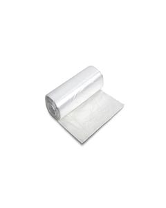 Chef Designed CL-2729 High-Density Mini-Roll Natural Garbage Bags - 24 x 24 - 7-10 Gallon Capacity - 6 Micron - 1000 per case - Perforated Roll