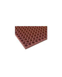 Comfort Mate 304 7/8" Indoor Anti-Fatigue Mat with Squared Edge - Red in Color