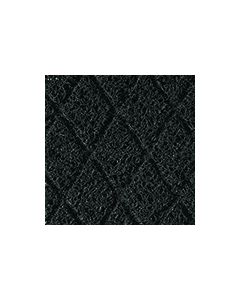 Crown Mats 133 Diamond-Deluxe Heavy-Duty Unbacked Mat for Oily Areas with Grit-Safe - Black in Color