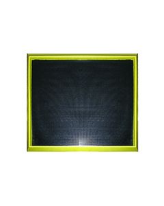 Crown Mats 102 Disinfectant Boot Bath - Black with Yellow Borders
