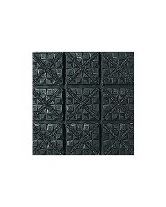 Crown Mats 777 Ergo-X-treme Grit-Safe Drain Opening Mat for Oily Areas - Black in Color
